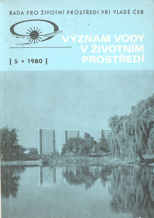 Význam vody v životním prostředí