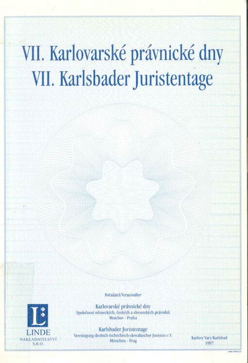 VII. Karlovarské právnické dny