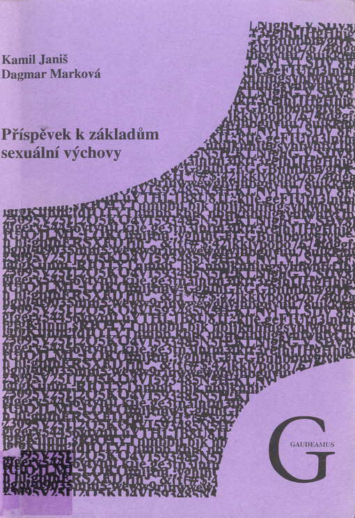 Příspěvek k základům sexuální výchovy