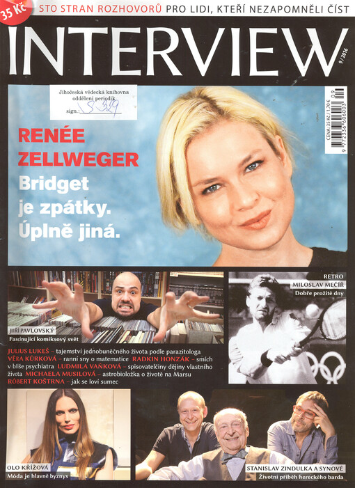 Interview :sto stran rozhovorů pro lidi, kteří nezapomněli číst