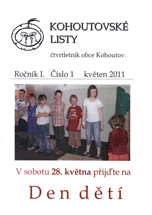 Kohoutovské listy : čtvrtletník obce Kohoutov