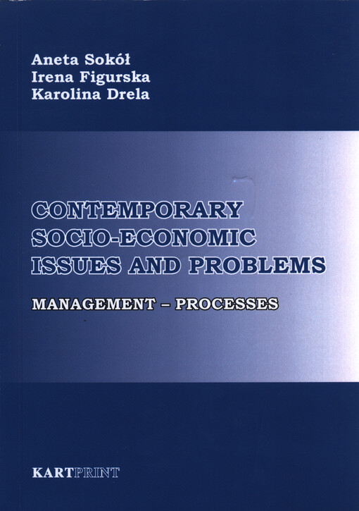 Contemporary socio-economic issues and problems : management - processes