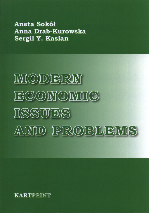 Modern economic issues and problems