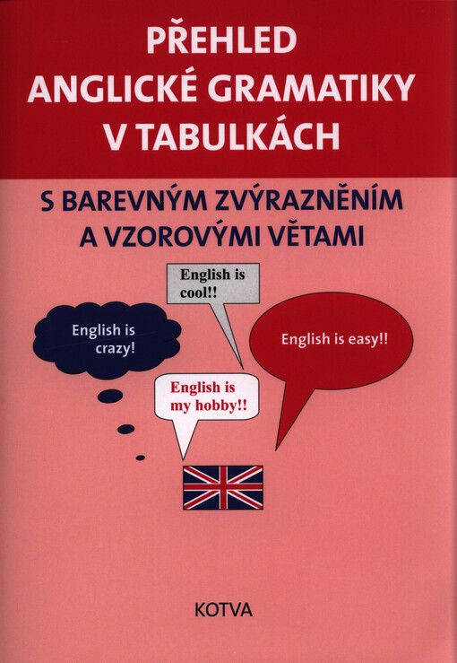 Přehled anglické gramatiky v tabulkách : s barevným zvýrazněním a vzorovými větami