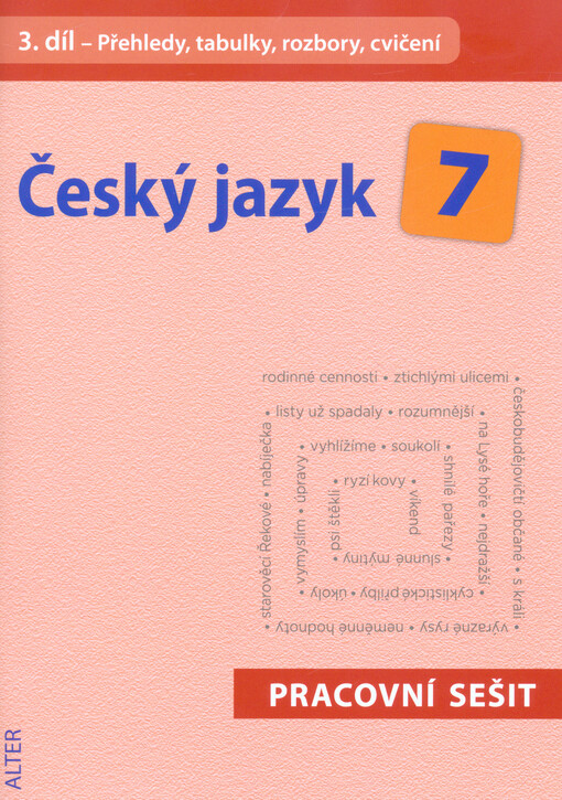 Český jazyk 7, III. díl - Pracovní sešit