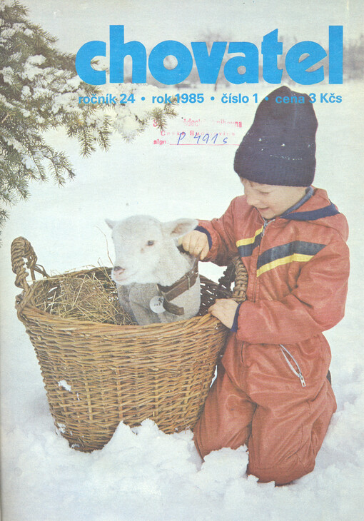 Chovatel : odborně zájmový měsíčník Českého svazu chovatelů