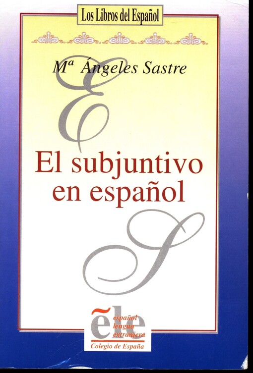 El subjuntivo en español