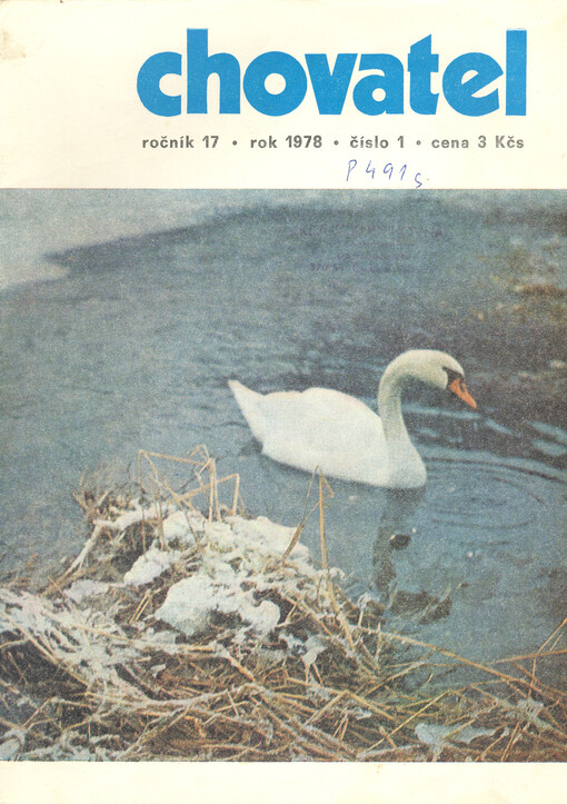 Chovatel : odborně zájmový měsíčník Českého svazu chovatelů