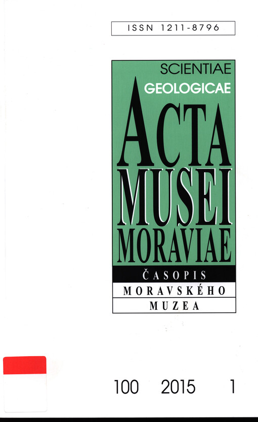 Acta Musei Moraviae. Scientiae geologicae