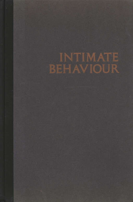 Intimate behaviour