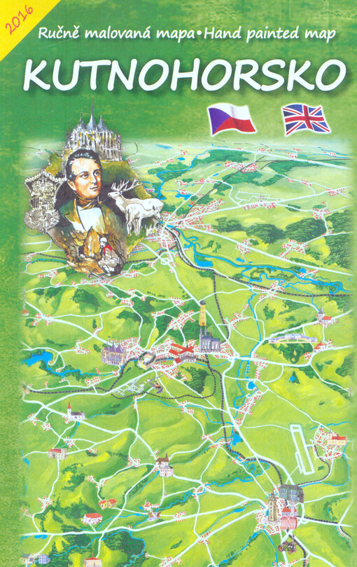 Kutnohorsko : ručně malovaná mapa = hand painted map