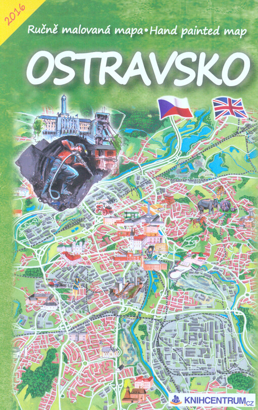 Ostravsko : ručně malovaná mapa = hand painted map