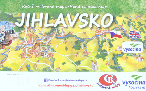 Jihlavsko : ručně malovaná mapa = hand painted map