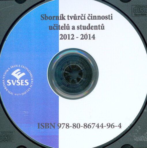 Sborník tvůrčí činnosti učitelů a studentů 2012-2014