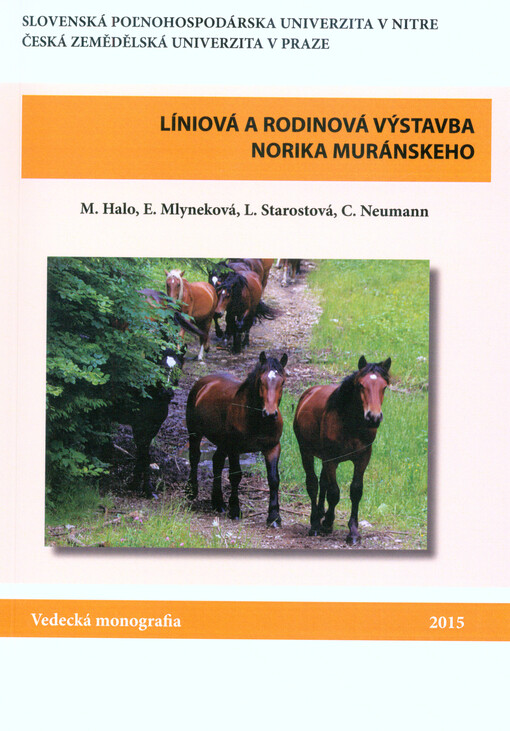 Líniová a rodinová výstavba norika muránskeho : vedecká monografia