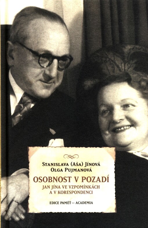 Osobnost v pozadí, Jan Jína ve vzpomínkách a v korespondenci