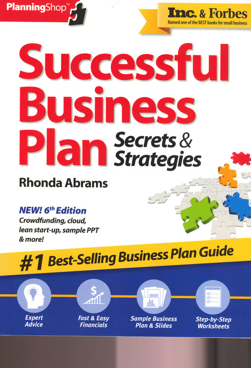 Successful business plan secrets & strategies : America's best-selling business plan guide!