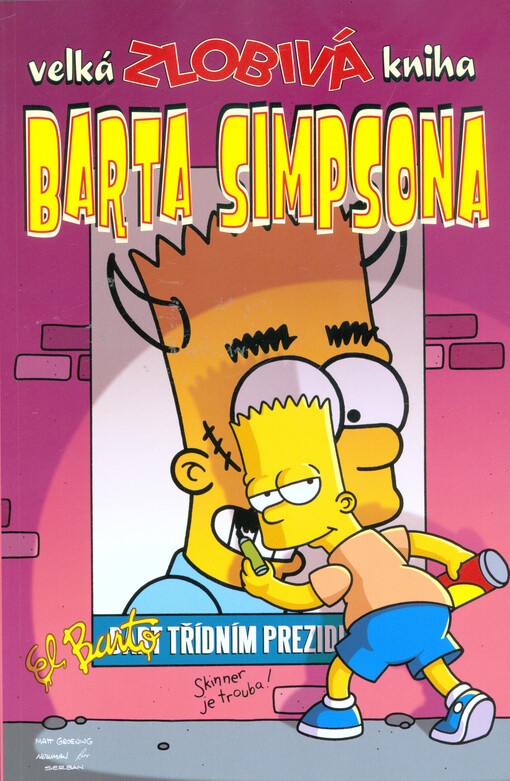 Velká zlobivá kniha Barta Simpsona