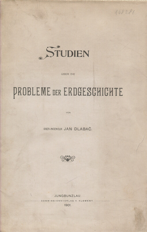 Studien über die Probleme der Erdgeschichte
