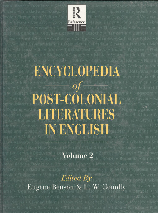 Encyclopedia of post-colonial literatures in English. Vol. 1