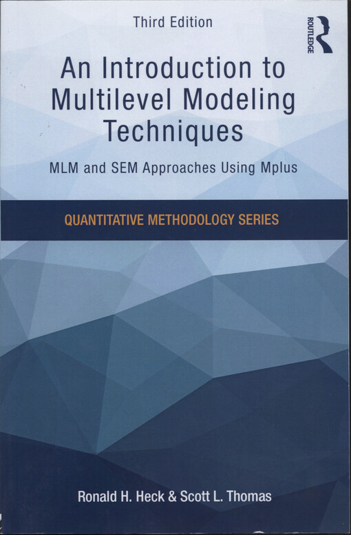An introduction to multilevel modeling techniques : MLM and SEM approaches using Mplus