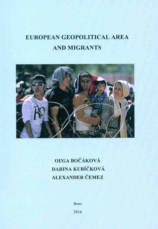 European geopolitical area and migrants : (monograph)