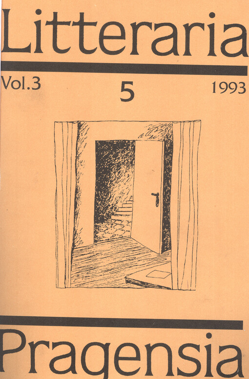 Litteraria Pragensia : Studies in Literature and Culture