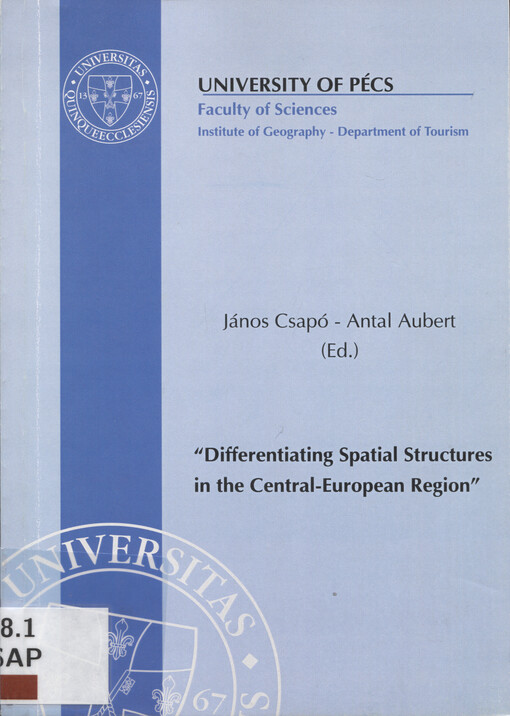 Differentiating spatial structures in the Central-European region