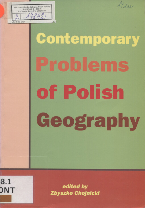 Contemporary problems of Polish geography