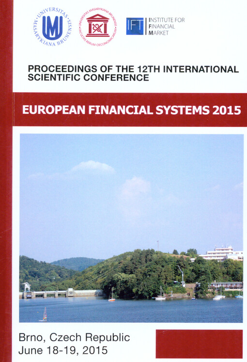 European Financial Systems ... : proceedings of the ... international scientific conference ...