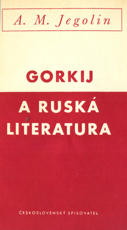 Gorkij a ruská literatura