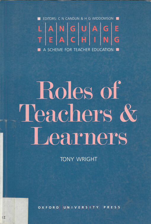 Roles of teachers & learners