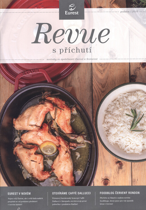 Revue s příchutí : novinky ze společností Eurest a Scolarest