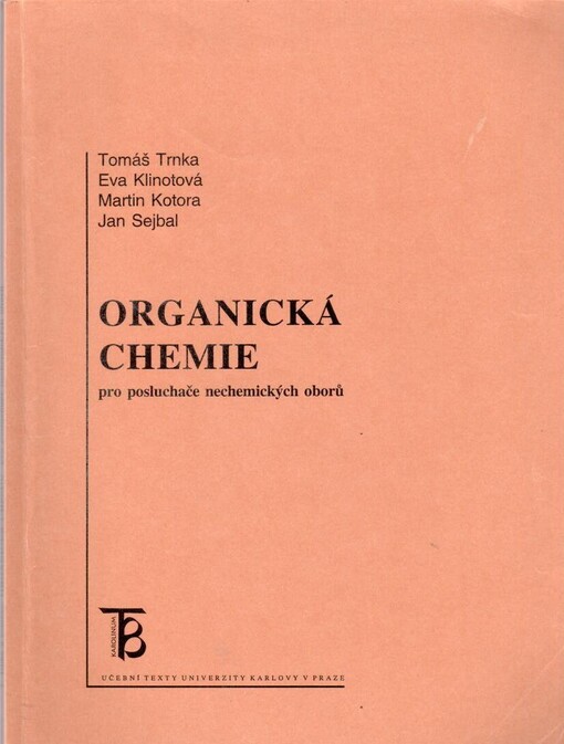 Organická chemie pro posluchače nechemických oborů