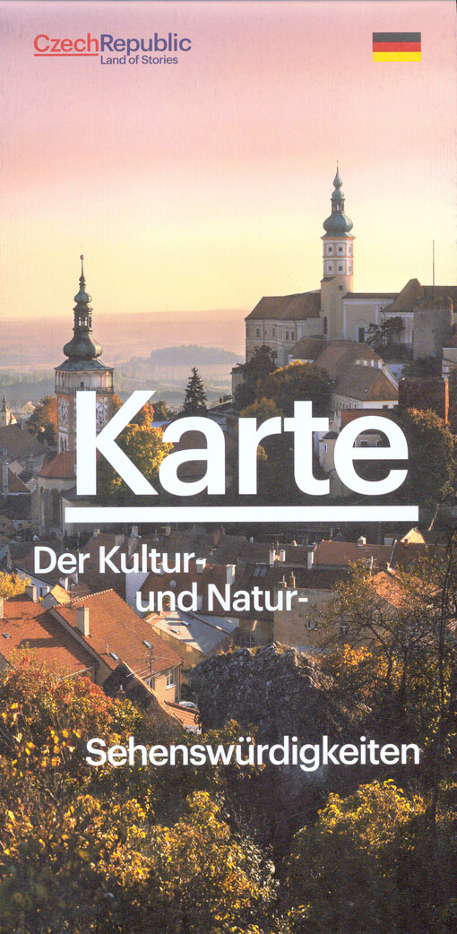 Karte der Tschechischen Republik