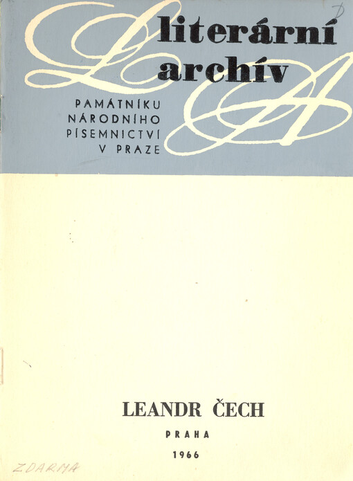 Leandr Čech :(1854-1911)