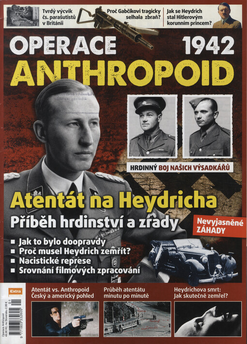 Operace Anthropoid 1942 : atentát na Heydricha