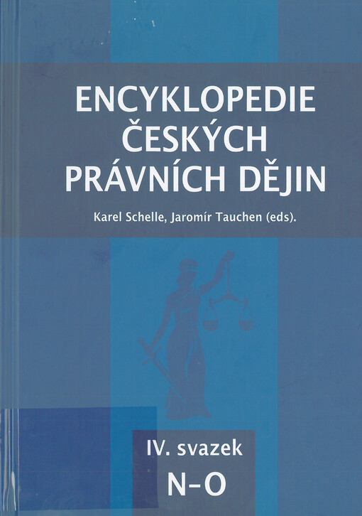 Encyklopedie českých právních dějin. 4. svazek, N-O