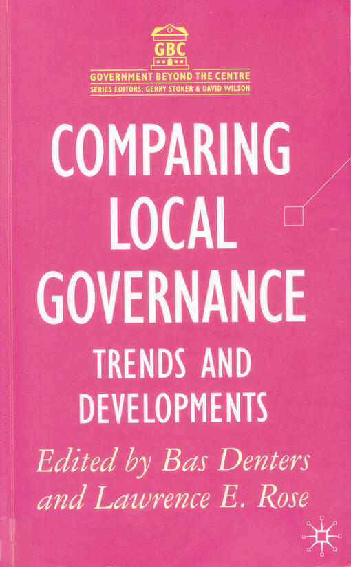 Comparing local governance : trends and developments