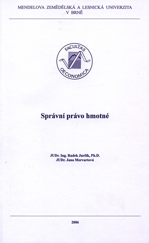 Správní právo hmotné