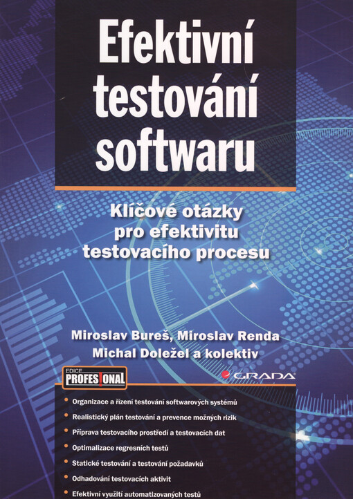 Efektivní testování softwaru | Bureš Miroslav, Renda Miroslav, Doležel Michal, kolektiv - e-kniha