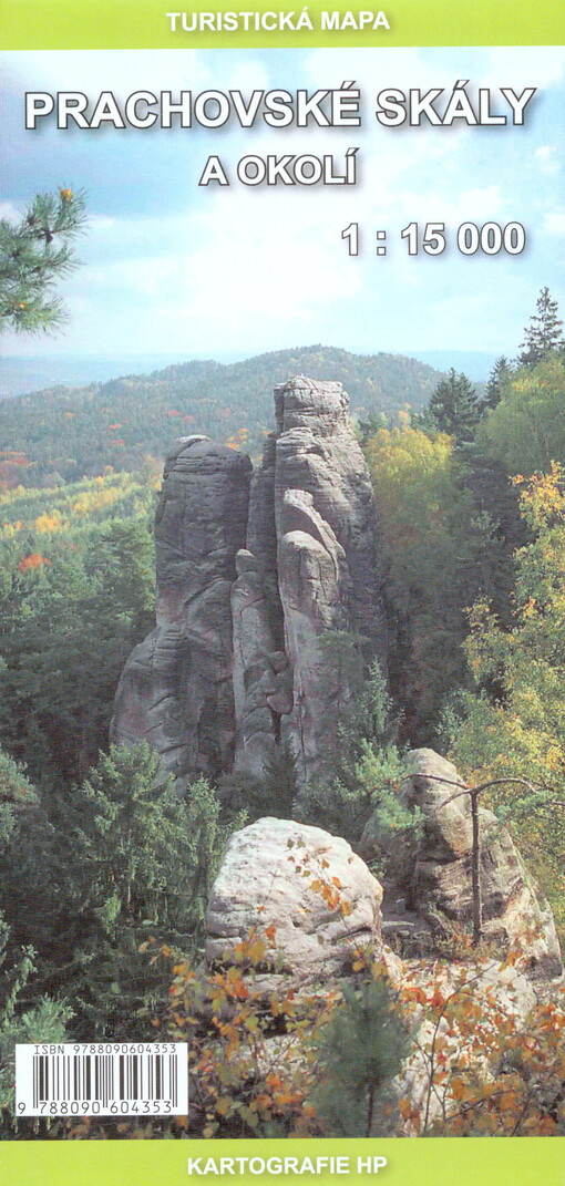 Prachovské skály a okolí : turistická mapa 1:15 000