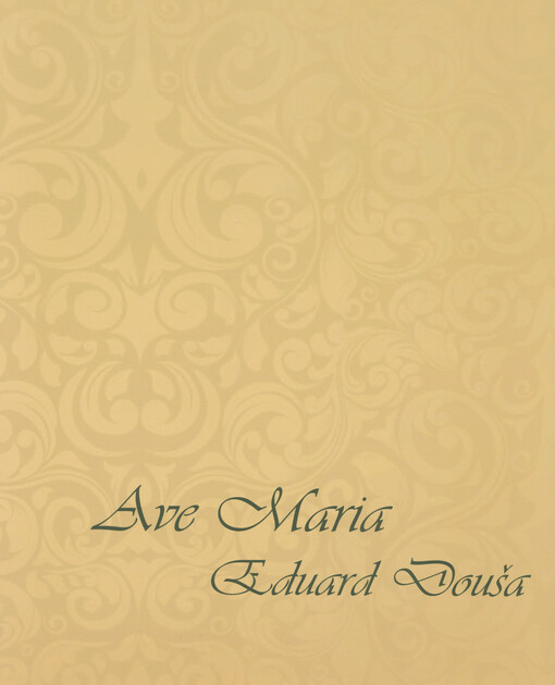 Ave Maria : pro tenor a klavír