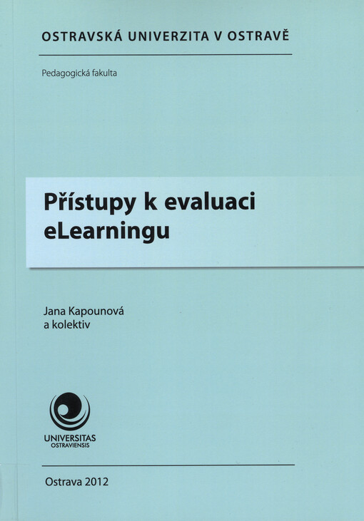 Přístupy k evaluaci eLearningu