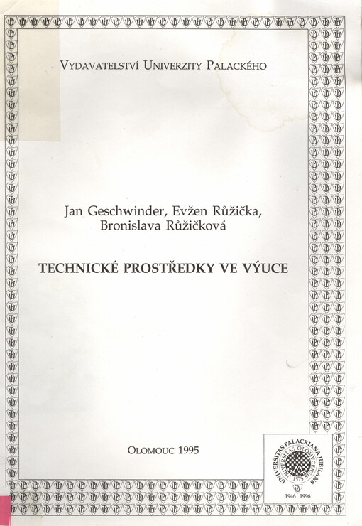 Technické prostředky ve výuce