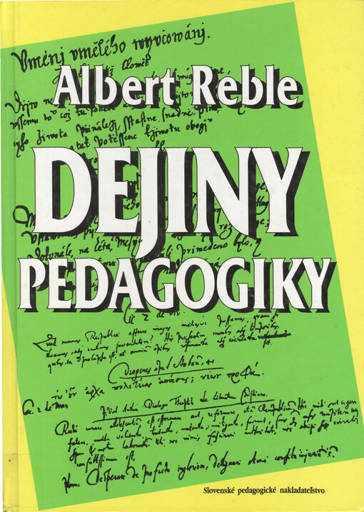 Dejiny pedagogiky