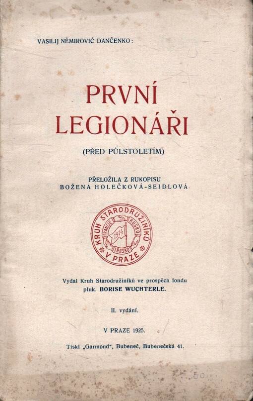 První legionáři :(před půlstoletím)