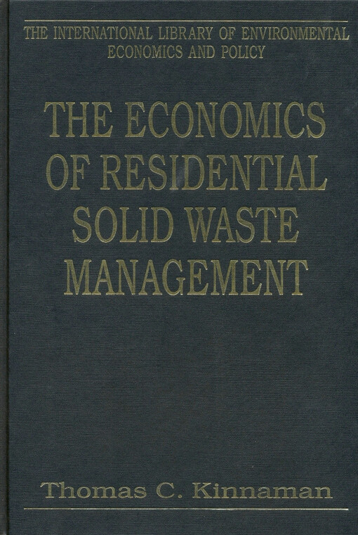 The economics of residential solid waste management