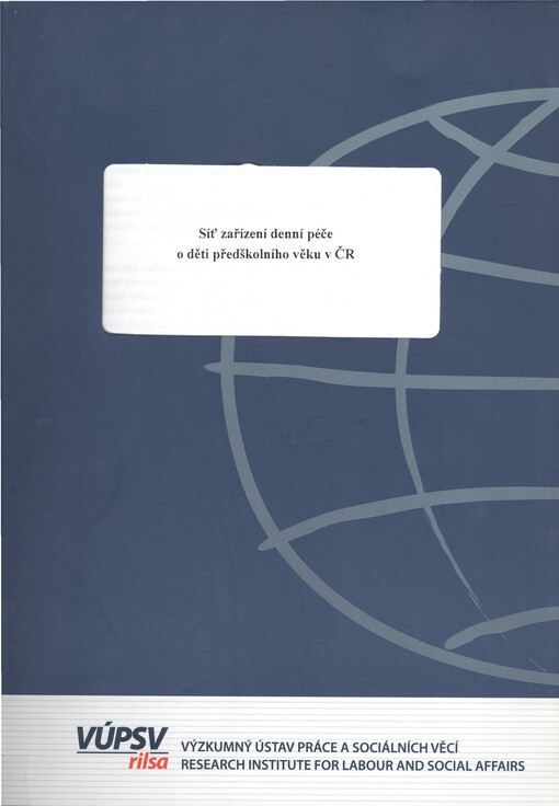 Síť zařízení denní péče o děti předškolního věku v ČR