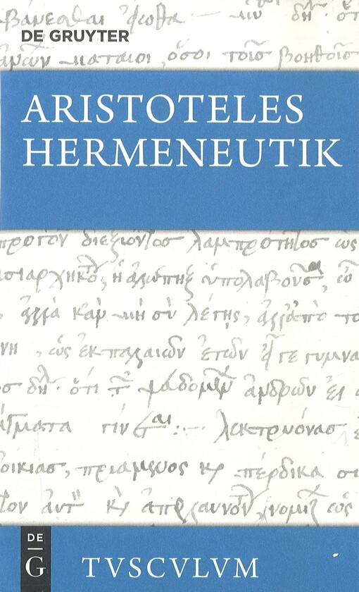 Aristoteles Hermeneutik